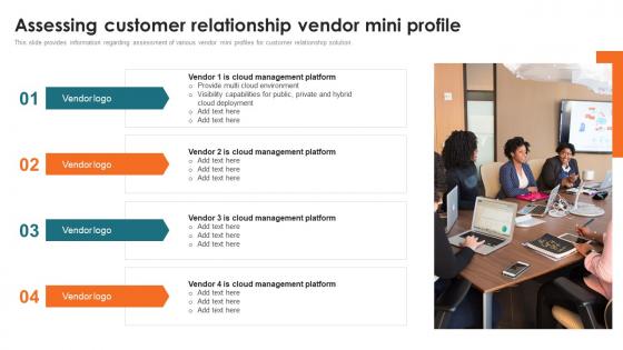 Customer Relationship Management Toolkit Assessing Customer Relationship Vendor Mini Profile