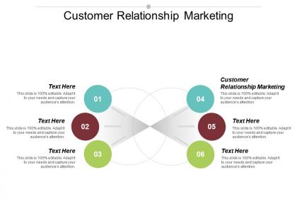 Customer relationship marketing ppt powerpoint presentation file information cpb