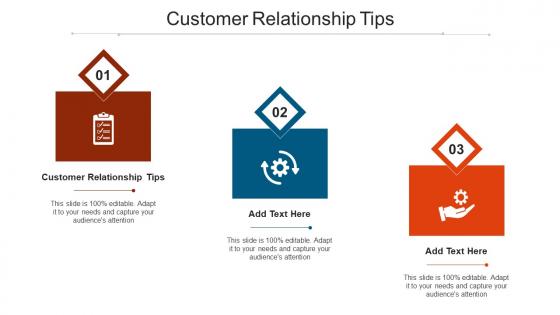 Customer Relationship Tips Ppt Powerpoint Presentation Icon Graphics Cpb