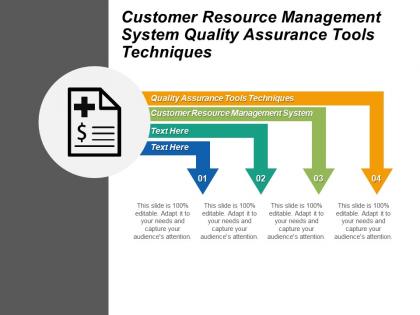 Customer resource management system quality assurance tools techniques cpb