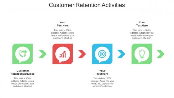 Customer Retention Activities Ppt Powerpoint Presentation Gallery Shapes Cpb