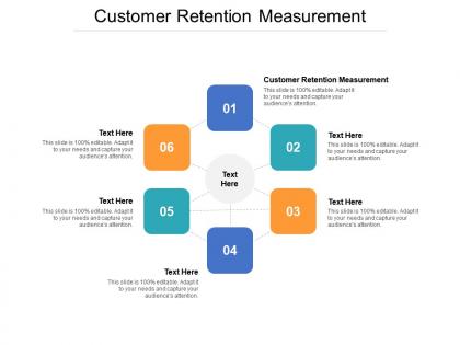 Customer retention measurement ppt powerpoint presentation slides design ideas cpb
