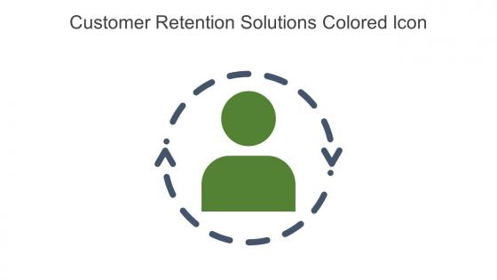 Customer Retention Solutions Colored Icon In Powerpoint Pptx Png And Editable Eps Format