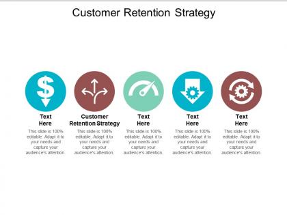 Customer retention strategy ppt powerpoint presentation show graphics example cpb