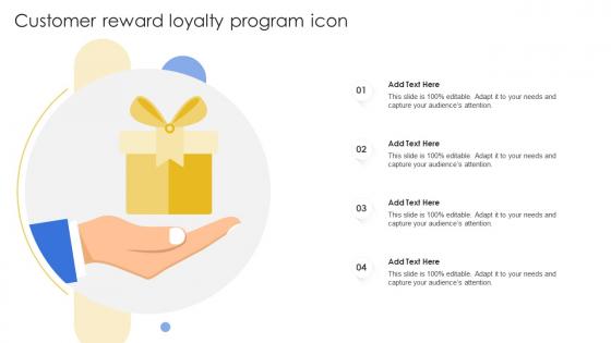 Customer Reward Loyalty Program Icon