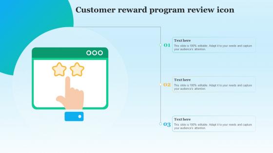 Customer Reward Program Review Icon