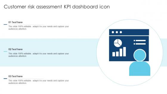 Customer Risk Assessment KPI Dashboard Icon