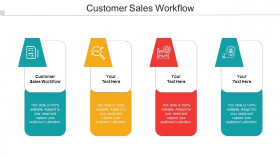 Customer Sales Workflow Ppt Powerpoint Presentation File Slides Cpb
