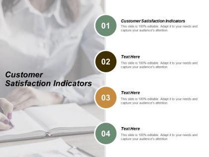 Customer satisfaction indicators ppt powerpoint presentation gallery example cpb