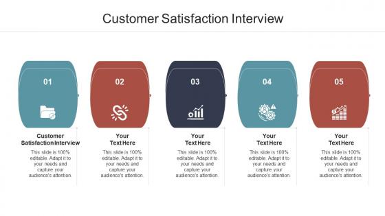 Customer satisfaction interview ppt powerpoint presentation pictures influencers cpb