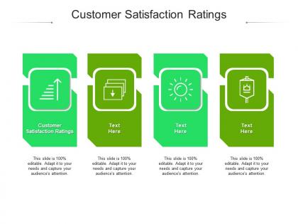 Customer satisfaction ratings ppt powerpoint presentation file design inspiration cpb