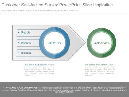 Customer satisfaction survey powerpoint slide inspiration