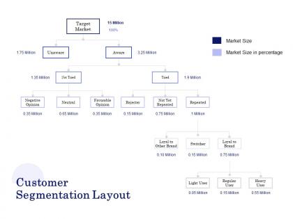 Customer segmentation layout ppt powerpoint presentation outline structure