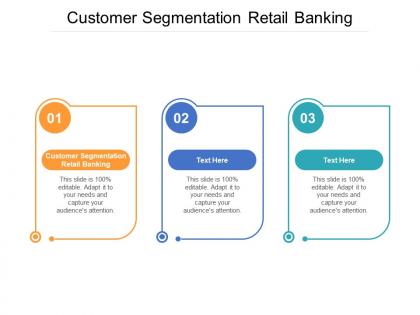 Customer segmentation retail banking ppt powerpoint presentation slides cpb