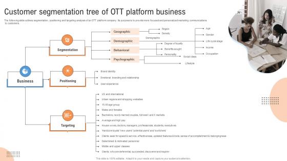 Customer Segmentation Tree Of Ott Platform Business MKT SS V