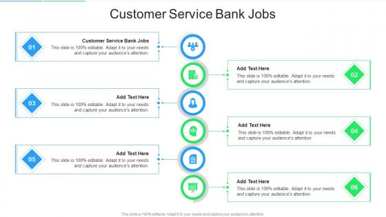 Customer Service Bank Jobs In Powerpoint And Google Slides Cpb