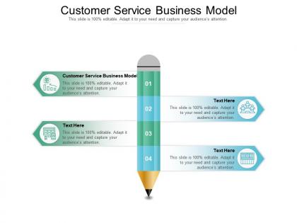 Customer service business model ppt powerpoint presentation model master slide cpb