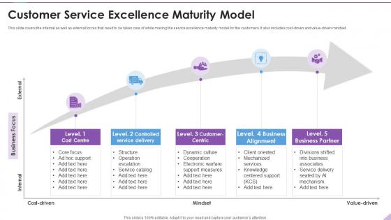 Customer Service Excellence Maturity Model