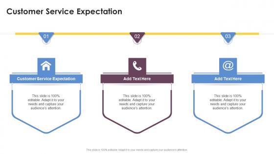 Customer Service Expectation In Powerpoint And Google Slides Cpb