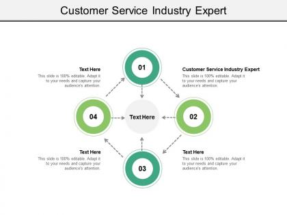Customer service industry expert ppt powerpoint presentation styles mockup cpb