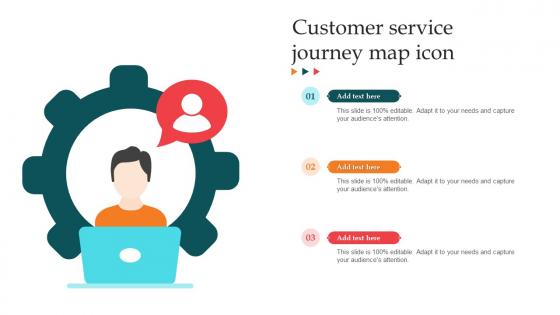 Customer Service Journey Map Icon