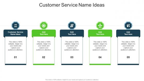 Customer Service Name Ideas In Powerpoint And Google Slides Cpb