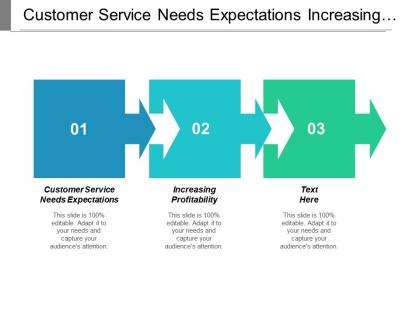 Customer service needs expectations increasing profitability marketing reporting measurement cpb
