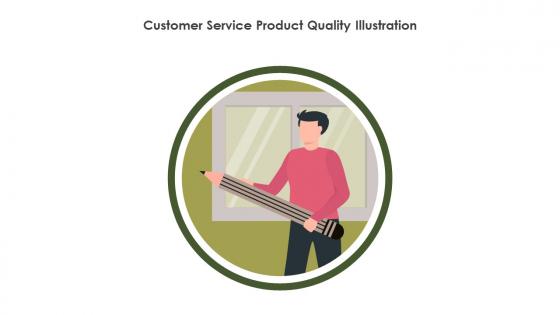 Customer Service Product Quality Illustration