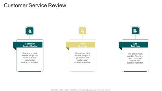 Customer Service Review In Powerpoint And Google Slides Cpb