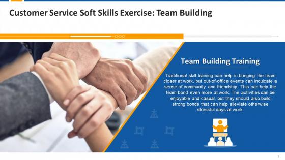 Customer Service Soft Skills Exercise Team Building Edu Ppt