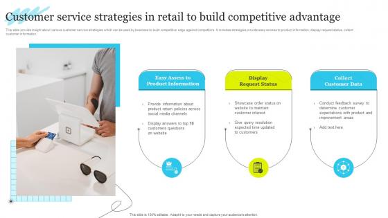Customer Service Strategies In Retail To Build Competitive Advantage
