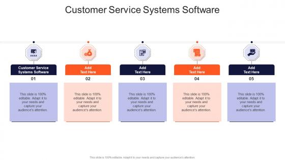 Customer Service Systems Software In Powerpoint And Google Slides Cpb