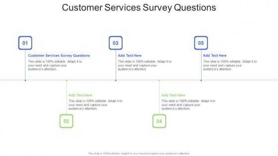 Customer Services Survey Questions In Powerpoint And Google Slides Cpb