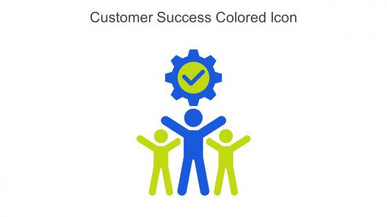 Customer Success Colored Icon In Powerpoint Pptx Png And Editable Eps Format