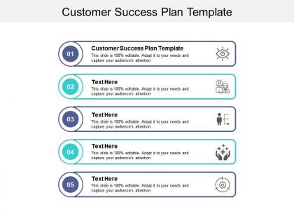 Customer success plan template ppt powerpoint presentation infographic template elements cpb