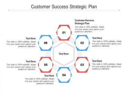 Customer success strategic plan ppt powerpoint presentation pictures good cpb