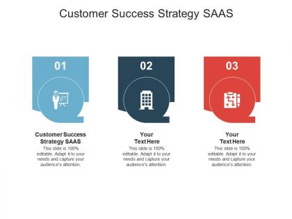 Customer success strategy saas ppt powerpoint presentation slides gallery cpb
