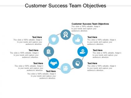 Customer success team objectives ppt powerpoint presentation outline professional cpb