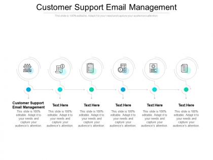 Customer support email management ppt powerpoint presentation portfolio slide portrait cpb