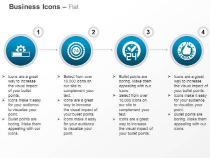 Customer support product quality assurance process control ppt icons graphics