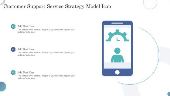 Customer Support Service Strategy Model Icon