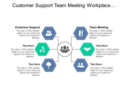 Customer support team meeting workplace wellness management program cpb