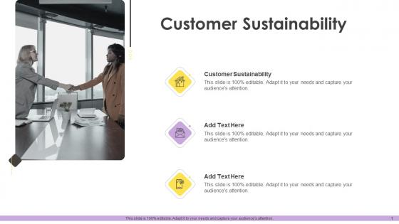 Customer Sustainability In Powerpoint And Google Slides Cpb