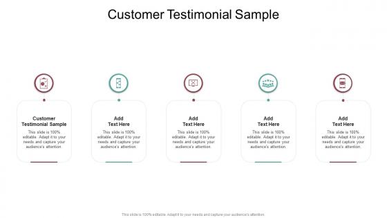 Customer Testimonial Sample In Powerpoint And Google Slides Cpb