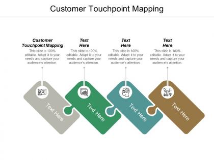 Customer touchpoint mapping ppt powerpoint presentation infographic template gallery cpb