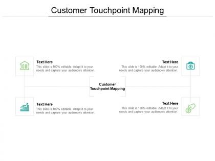 Customer touchpoint mapping ppt powerpoint presentation pictures slides cpb