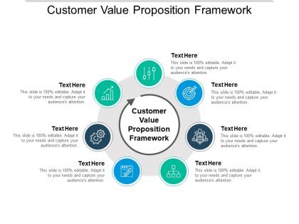 Customer value proposition framework ppt powerpoint presentation file visuals cpb
