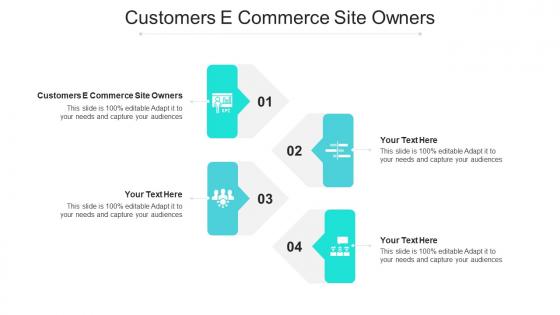 Customers e commerce site owners ppt powerpoint presentation styles images cpb