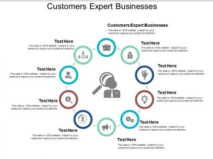 Customers expert businesses ppt powerpoint presentation outline good cpb