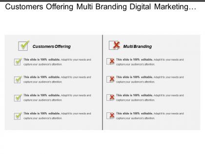 Customers offering multi branding digital marketing marketing automation cpb